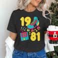 1981 Retro Raised In The 80s Old School Nostalgia Vibes Unisex T-Shirt