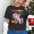 1st Grade Nailed It Flossing Unicorn Graduation Shirt Unisex T-Shirt