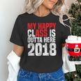 2018 Senior Graduation My Happy Class Shirt Unisex T-Shirt