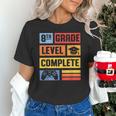 8th Grade Graduation Shirt 2024 Gamer Level Eighth Birthday Unisex T-Shirt