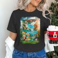 Aqua In The Skies Frutiger Aero Unisex T-Shirt