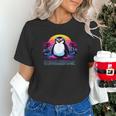 Awkward But Loyal Penguin Synthwave Vapowave Introvert Unisex T-Shirt Awkward But Loyal Penguin Synthwave Vapowave Introvert Unisex T-Shirt