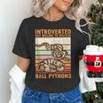 Ball Python Snake Introvert Ball Python Unisex T-Shirt