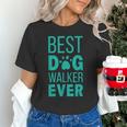 Best Dog Walker Ever Graduation New Shirt Dog Lover Unisex T-Shirt