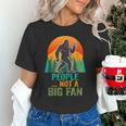 Bigfoot Introvert People Not A Big Fan Retro Sasquatch Unisex T-Shirt