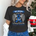 Blue Ribbon In Memory Of My Sister Colon Cancer Awareness Unisex T-Shirt Blue Ribbon In Memory Of My Sister Colon Cancer Awareness Unisex T-Shirt