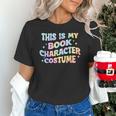 This Is My Book Character Costume Book Lover Groovy Unisex T-Shirt This Is My Book Character Costume Book Lover Groovy Unisex T-Shirt