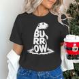 Burrow Prairie Dog Word Art Introvert Nature Retreat Men Women Kids Unisex T-Shirt