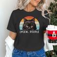 Cat Pun Introvert Anti Social Ew People Kitty Unisex T-Shirt