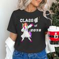 Class Of 2018 Graduation Him Her Unicorn Dabbing Shirt Unisex T-Shirt
