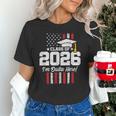 Class Of 2026 Senior Graduation American Flag Senior 2026 Unisex T-Shirt