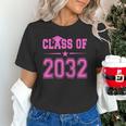 Class Of 2032 Pink Girls Shirt Graduation Unisex T-Shirt