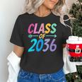 Class Of 2036 First Day Kindergarten Grow With Me Graduation Unisex T-Shirt