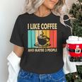 I Like Coffee And Maybe 3 People Introvert Anti-Social Unisex T-Shirt