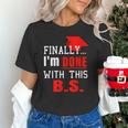 College GraduationShirt Senior Finally Done Unisex T-Shirt