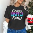 Crazy INTJ Lady Introvert Personality Unisex T-Shirt