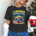 I Crushed Kindergarten Monster Truck Graduation Boys Kids Unisex T-Shirt