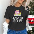 Cute Pink School Owl Class Of 2018 Graduation Unisex T-Shirt