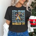 Dabbing Graduation Boy 5th Grade Nailed It Class Of 2025 Unisex T-Shirt