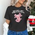 Most Days I Just Wanna Be An Axolotl Salamander Introvert Unisex T-Shirt