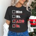 Delta Sigma Theta Sorority Delta Doctor Graduation Unisex T-Shirt