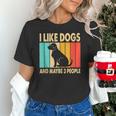 I Like Dogs And Maybe 3 People Introvert Unisex T-Shirt I Like Dogs And Maybe 3 People Introvert Unisex T-Shirt