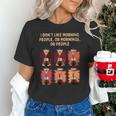 I Dont Like Morning People Introvert Coffee Lover Antisocial Unisex T-Shirt I Dont Like Morning People Introvert Coffee Lover Antisocial Unisex T-Shirt