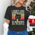 I Don't Like Morning People Introvert Introverted Antisocial Unisex T-Shirt I Don't Like Morning People Introvert Introverted Antisocial Unisex T-Shirt