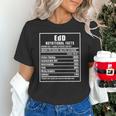 EdD Doctor Of Education Nutrition Doctorate Graduation Unisex T-Shirt