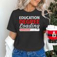 Education Major Shirts Teaching Degree Loading Graduation Unisex T-Shirt