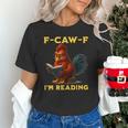F-CAW-F I'm Reading Chicken Book Lover Introvert Meme Unisex T-Shirt F-CAW-F I'm Reading Chicken Book Lover Introvert Meme Unisex T-Shirt