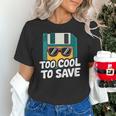 Floppy Disk Retro Tech Nostalgia Old School Computing Humor Unisex T-Shirt