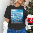 Frutiger Aero Aesthetic Tech Ocean Underwater Fishes Unisex T-Shirt Frutiger Aero Aesthetic Tech Ocean Underwater Fishes Unisex T-Shirt