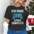 Gamer Graduation 5th Grade Level Complete Video Games Boys Unisex T-Shirt
