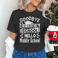 Goodbye Elementary School Graduation Hello Middle School Unisex T-Shirt