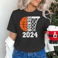Graduate Senior Class Of 2024 Basketball Player Graduation Unisex T-Shirt