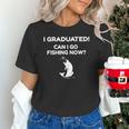 I Graduated Can I Go Fishing Graduation T-Shirt Unisex T-Shirt