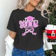 Graduation 2026 Senior 2026 Class Of 2026 Coquette Pink Girl Unisex T-Shirt