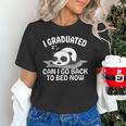 Graduation Animal Zoo Panda Bear I Graduated Panda Student Unisex T-Shirt