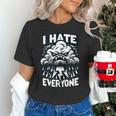 I Hate Everyone Introvert Anti-Social Dark Humor Unisex T-Shirt I Hate Everyone Introvert Anti-Social Dark Humor Unisex T-Shirt