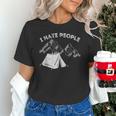 I Hate People Introvert Sarcastic I Love Camping Unisex T-Shirt I Hate People Introvert Sarcastic I Love Camping Unisex T-Shirt
