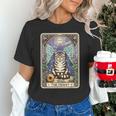 The Hermit Cat Tarot Card Introvert By Georgi Unisex T-Shirt The Hermit Cat Tarot Card Introvert By Georgi Unisex T-Shirt