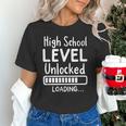 High School Level Unlocked Gamer Graduation Apparel Unisex T-Shirt