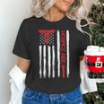Hospice Aide American Flag Nurses Graduation Medical Unisex T-Shirt