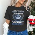 My Husband Is Guardian Angel He Watches Over My Back Memory Unisex T-Shirt My Husband Is Guardian Angel He Watches Over My Back Memory Unisex T-Shirt