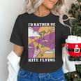 I'd Rather Be Kite Flying Throwback Hobby Memory Kite Unisex T-Shirt