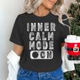 Inner Calm Mode On Introvert Saying Unisex T-Shirt