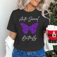 Introvert Antisocial Butterfly For Women Men Unisex T-Shirt Introvert Antisocial Butterfly For Women Men Unisex T-Shirt