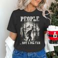 Introvert Bigfoot People Not A Big Fan Dad Joke Unisex T-Shirt