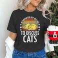Introvert Cat Kitten Quote For Feline Whisperer Unisex T-Shirt